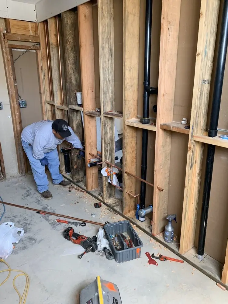 Commercial rough-in plumbing for Commercial Plumbing in Sedge Brook Hills